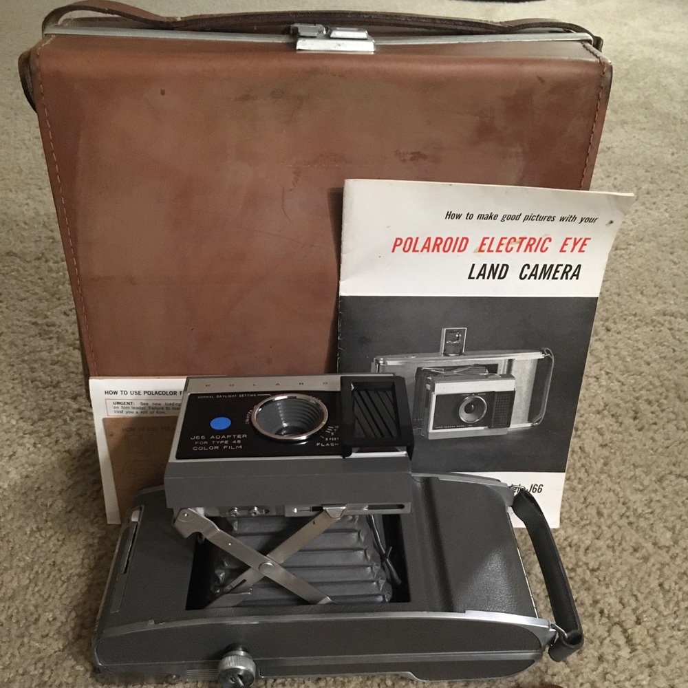 Vintage Polaroid Electric Eye J66 Land Camera